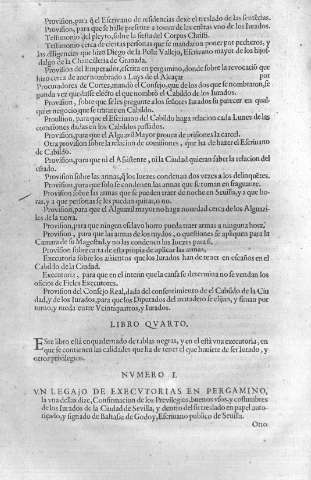 Libro Qvarto. Nvmero I