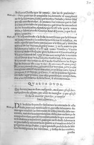 Qvarta Dvda. Que los vezinos no han conseguido, mediante esta sobrecarta derecho alguno...