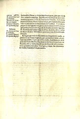 Auto. D. Antonio de Campo Redondo. Marques de Iodar...