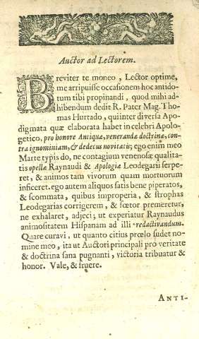 Auctor ad lectorem