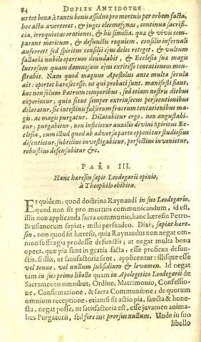 Pars III