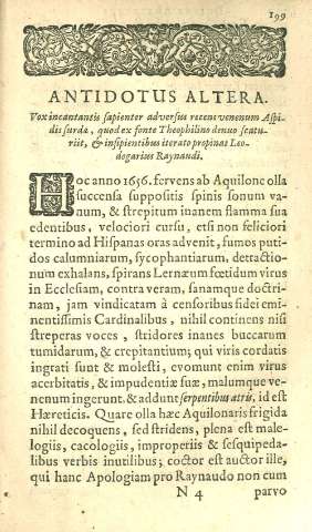 Antidotus Altera