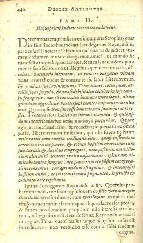 Pars II