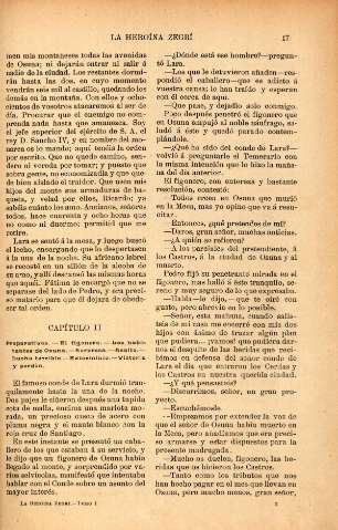 Capítulo II. Preparativos. El figonero. Los habitantes de Osuna. Sorpresa. Asalto. Lucha terrible. Exterminio. Victoria y perdón