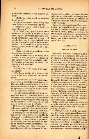 Capítulo V. Historia de Lara