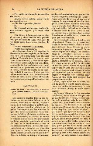 Capitulo X. Sueño de Lara. la hechicera, el hechizo y la verdad soñada. Dudas, incredulidad