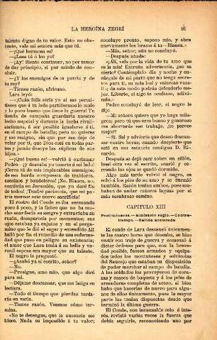 Capitulo XIII. Preliminares. Emisario regio. Contratiempo. Salida acelerada