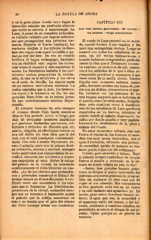 Capítulo XVI. Los tres barcos genoveses. El torneo. La muerte. Fuga precipitada