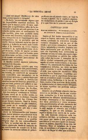 Capitulo XVIII. Nuevos misterios. El leopardo y el león. El infante D. Juan y sus parciales