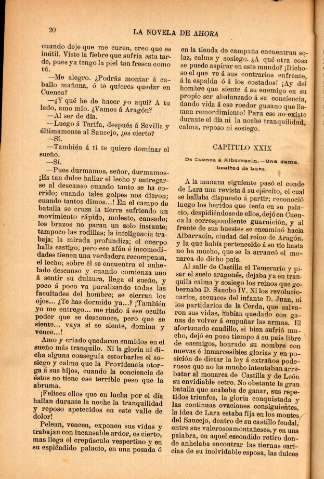 Capitulo XXIX. De Cuenca á Albarracín. Una dama. Lealtad de Lara