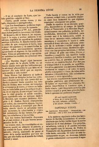 Capítulo XXXVII. La hermosa Alboraya. Despedida. Al Saucejo. Alí y sus dos prometidas