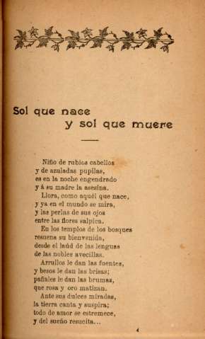 Sol que nace y sol que muere