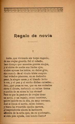 Regalo de novia