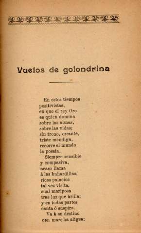 Vuelos de golondrina