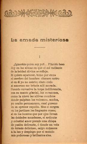 La amada misteriosa