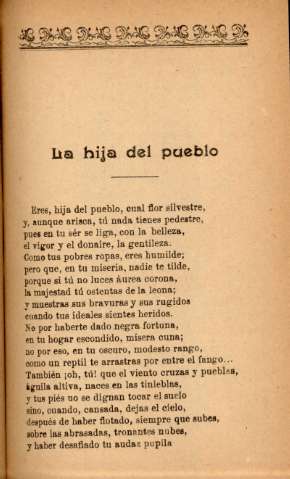 La hija del pueblo