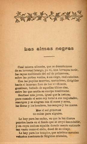 Las almas negras