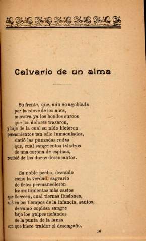 Calvario de un alma