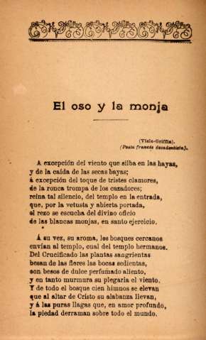 El oso y la monja