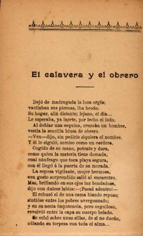 El calavera y el obrero