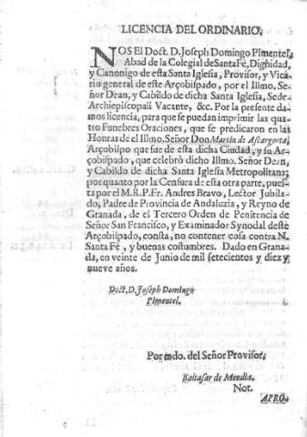 Licencia del Ordinario
