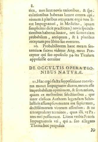 De occvltis operationibus natvre