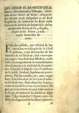 Al Señor D. Martin de Amiano, Mendizaval, y Tolinque...