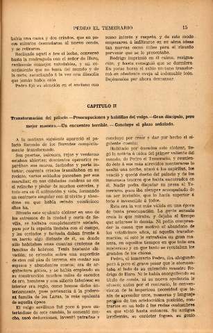 Capitulo II. Transformación del palacio. Preocupaciones y hablillas del vulgo ...