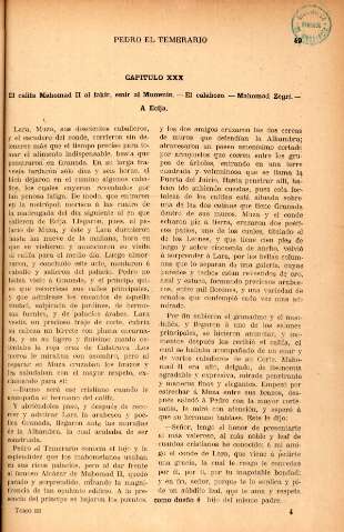 Capitulo XXX. El califa Mahomad II al fakir, emir al Mumenin ...