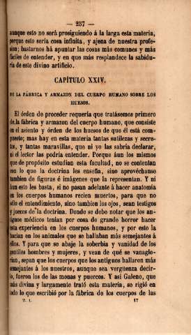 Capítulo XXIV. De la fábrica y armazon del cuerpo humano sobre los huesos