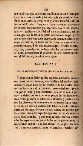Capitulo XXIX. De los sentidos interiores que están en la cabeza