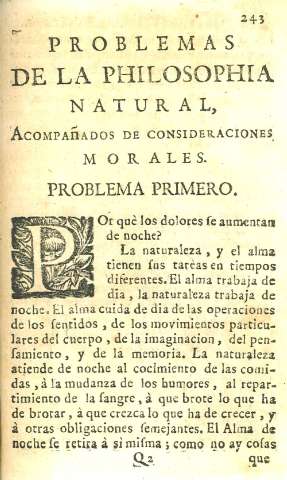Problemas de la Philosophia natural, acompañados de consideraciones morales