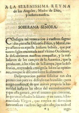 A la Serenissima Reyna de los Angeles...