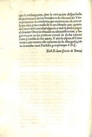 Doct. D. Iuan Garcia de Baeza