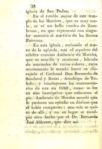En el retablo mayor de este templo de los Martires