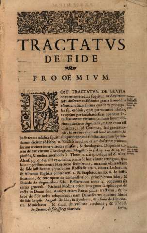 Tractatvs de Fide