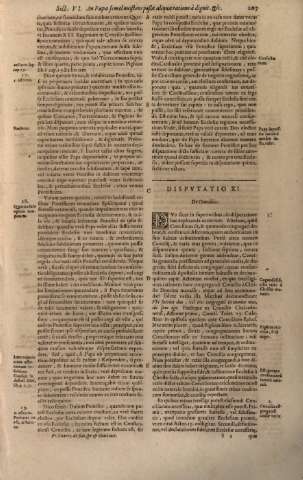 Dispvtatio XI