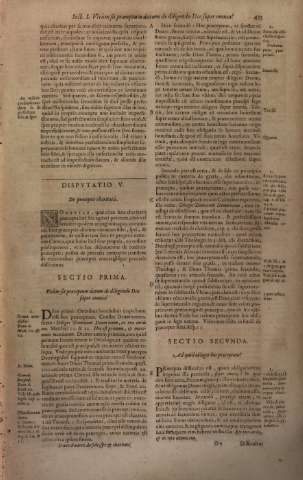 Dispvtatio V
