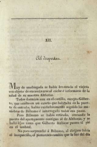 XII. El despertar