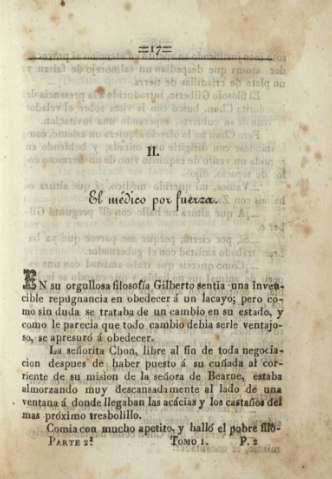 II. El médico por fuerza