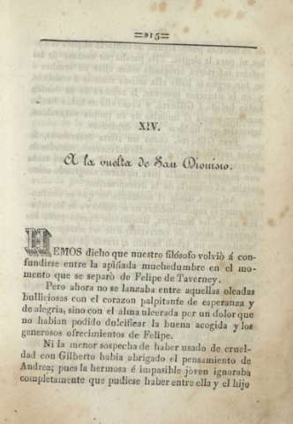 XIV. A la vuelta de San Dionísio