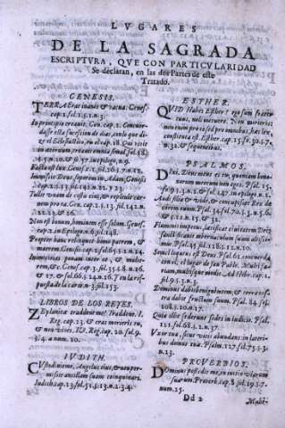 Lvgares de la Sagrada Escriptvra