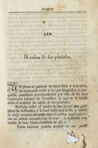 XXV. El salon de los péndulos