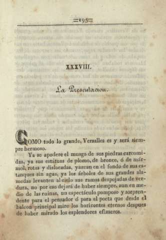 XXXVIII. La Presentacion