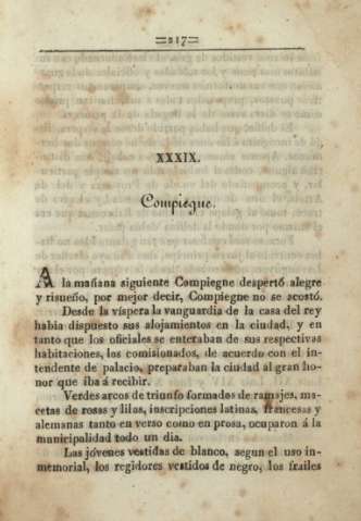 XXXIX. Compiegue