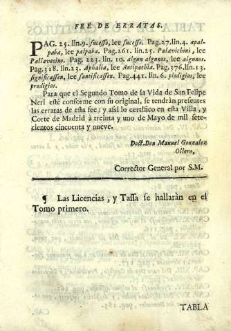 Fee de erratas