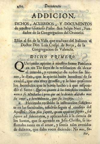 Addicion.Dichos, Acuerdos, y Documentos...
