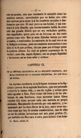 Capítulo IX. De la séptima excelencia de la religion cristiana, que es la dignidad de la sagrada escritura ...
