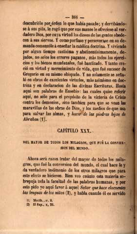 Capítulo XXX. Del mayor de todos los milagros, que fué la conversion del mundo