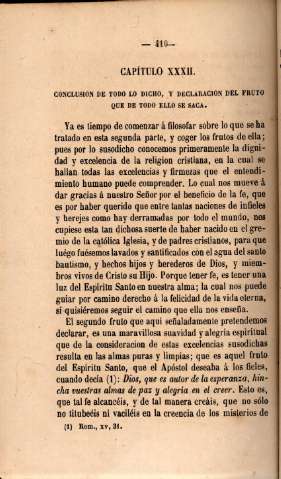 Capítulo XXXII. Conclusion de todo lo dicho, y declaracion del fruto que de todo ello se saca
